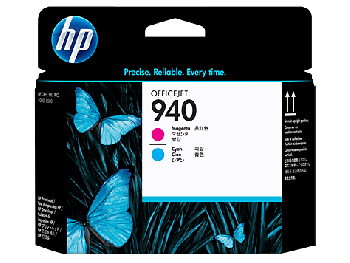 HP 940 Magenta and Cyan Officejet Printhead C4901A