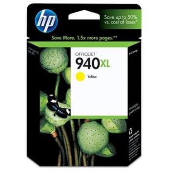 HP 940XL High Yield Yellow Original Ink Cartridge C4909AE