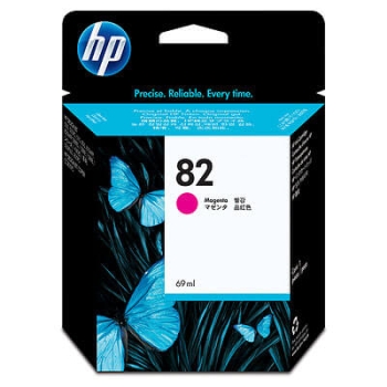HP 82 69-ml Magenta Original Ink Cartridge C4912A