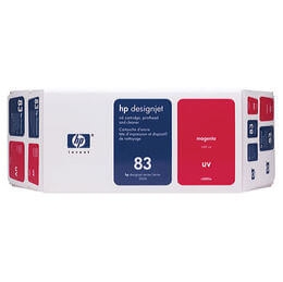 HP 83 680-ml Value Pack Magenta Original UV Ink Cartridge and Printhead C5002A