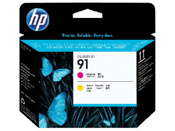 HP 91 Magenta and Yellow Printhead C9461A