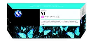 HP 91 775-ml Light Magenta Original Pigment Ink Cartridge C9471A 
