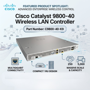 Cisco C9800-40-K9 Catalyst 9800-40 Wireless LAN Controller