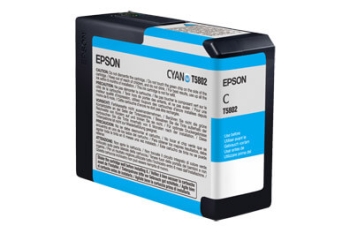 Epson 80 ml Cyan UltraChrome K3 Ink Cartridge T580200 