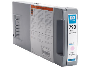 HP 790 1000-ml Light Magenta Original Ink Cartridge CB276A