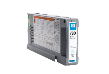 HP 780 500-ml Light Cyan Original Ink Cartridge CB289A
