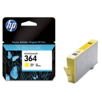 HP 364 Yellow Original Ink Cartridge CB320EE