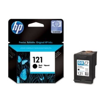 HP 121 Black Original Ink Cartridge CC640HE