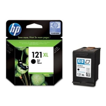 HP 121XL High Yield Black Original Ink Cartridge CC641HE