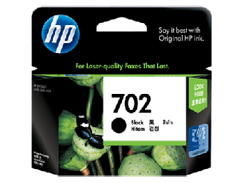 HP 702 Black Original Ink Cartridge CC660AA
