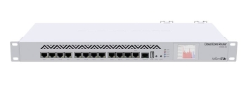 Mikrotik 1U Rackmount 12x Gigabit Ethernet Cloud Core Router