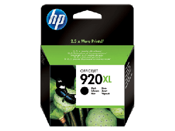 HP 920XL High Yield Black Original Ink Cartridge CD975AE