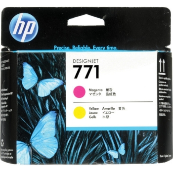 HP 771 Magenta and Yellow Designjet Printhead CE018A
