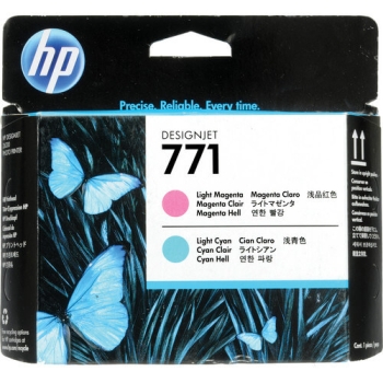 HP 771 Light Magenta and Light Cyan Designjet Printhead CE019A