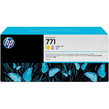 HP 771 775-ml Yellow Original Designjet Ink Cartridge CE040A