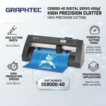 Graphtec CE8000-40 Digital Servo 450gf High Precision Cutting Plotter