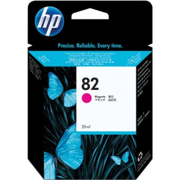 HP 82 28-ml Magenta Original Ink Cartridge CH567A
