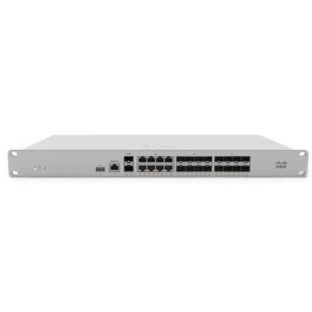 Cisco Meraki MX250-HW Security & SD-WAN Appliance, 7.5 Gbps Firewall, 10G SFP+, 24 LAN Ports