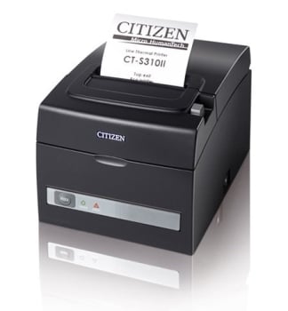 Citizen CT-S310II 203 dpi Receipt Printer USB, 8 Dots/mm, Black