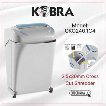 Kobra CKO240.1C4 3,5x30mm Cross Cut Shredder 