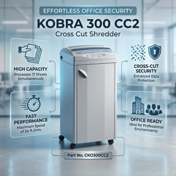 Kobra 300 CC2 Cross Cut Shredder