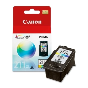 Canon Color Original Ink Cartridge - High Yield CL-211 XL 