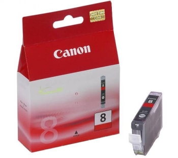 Canon Original Ink Cartridge (CLI-8 Red)