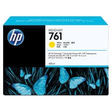 HP 761 400-ml Yellow Original Designjet Ink Cartridge CM992A