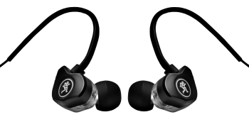 Mackie Cr Buds+ Professional Fit Earphones with Mic and Control