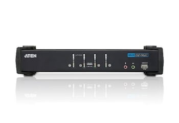 Aten 4-Port USB DVI/Audio KVMP Switch