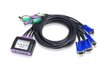 Aten 4-port PS/2 KVM Cable Audio enabled (1.8m)