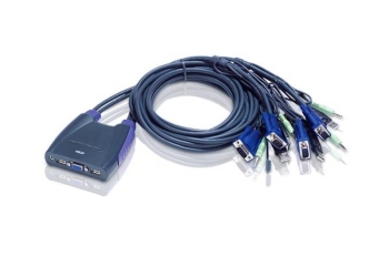 Aten 4-port USB KVM Cable Audio enabled (1.8m) 