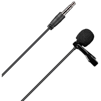 Comica Audio CVM-V01SP Omnidirectional 3.5mm TRRS Lavalier Microphone - 2.5m Cable 