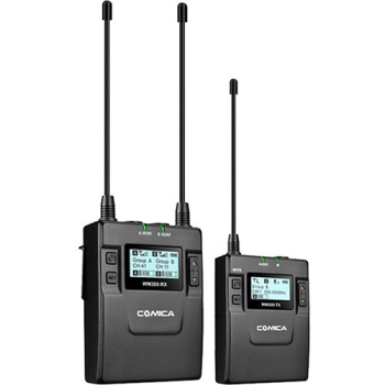Comica Audio CVM-WM300C Wireless Microphone System with Rechargeable Batteries
