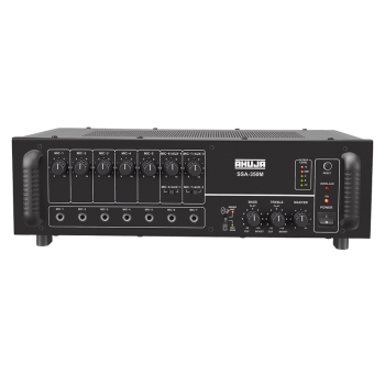 Ahuja SSA350 7-Microphone & 2-Aux Input Amplifier 