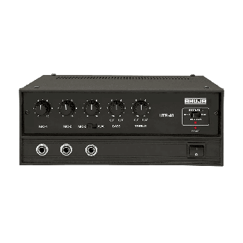 Ahuja UTR40 3-Microphone 1-Aux Input PA Amplifier 