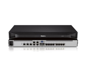 Dell DAV2216-G01 16-Port Analog Switch (Upgradeable to Digital KVM Switch With 2 Local Users, Single Power Supply)