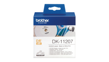 Brother DK-11207 CD/DVD Labels (Film)