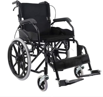 DMInteract DM-MWC-02 Foldable Lightweight Handicapped Manual Wheelchair