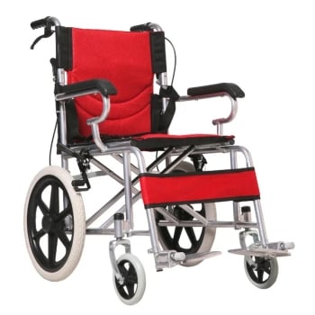 DMInteract DM-MWC-03 Foldable Lightweight Handicapped Manual Wheelchair