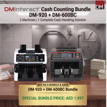 Cash Counting & Sorting Bundle – DM-920 + DM-600BC