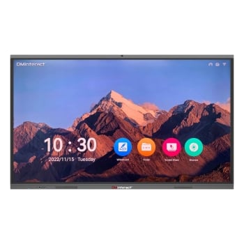 DMInteract 65" C Series 4K Touch Screen with 48MP Built-in Camera & Microphone, Android 13 & Windows 11 (Optional)