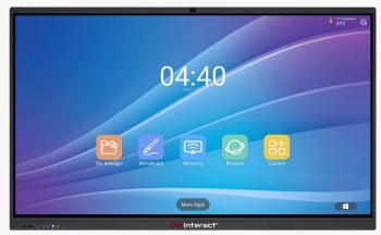 DMInteract 75" S Series 4K Interactive Touch Screen with External Camera & Microphone, Android & Windows (Optional)