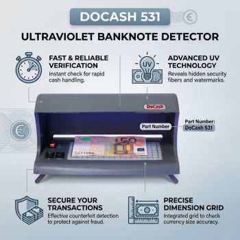 Docash 531 Ultraviolet Banknote Detector