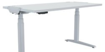 Fellowes Levado Desk+Top Grey (1600mm x 800mm)