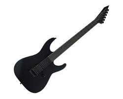 ESP LMHTBKMBLKS LTD M-HT Black Metal - Black Satin Guitar 