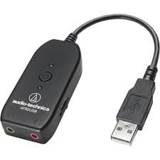 Audio-Technica ATR2x-USB 3.5mm to USB Digital Audio Adapter