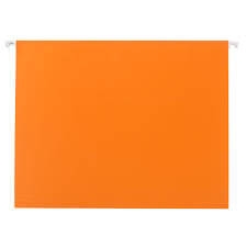 Elfen 927 Deluxe Suspension File F/S Orange (50 Pcs) in 1 Box