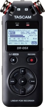 Tascam Stereo Handheld Digital Audio Recorder and USB Audio Interface