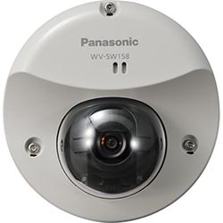 Panasonic Full HD Vandal Resistant Dome Network Camera WV-SW158